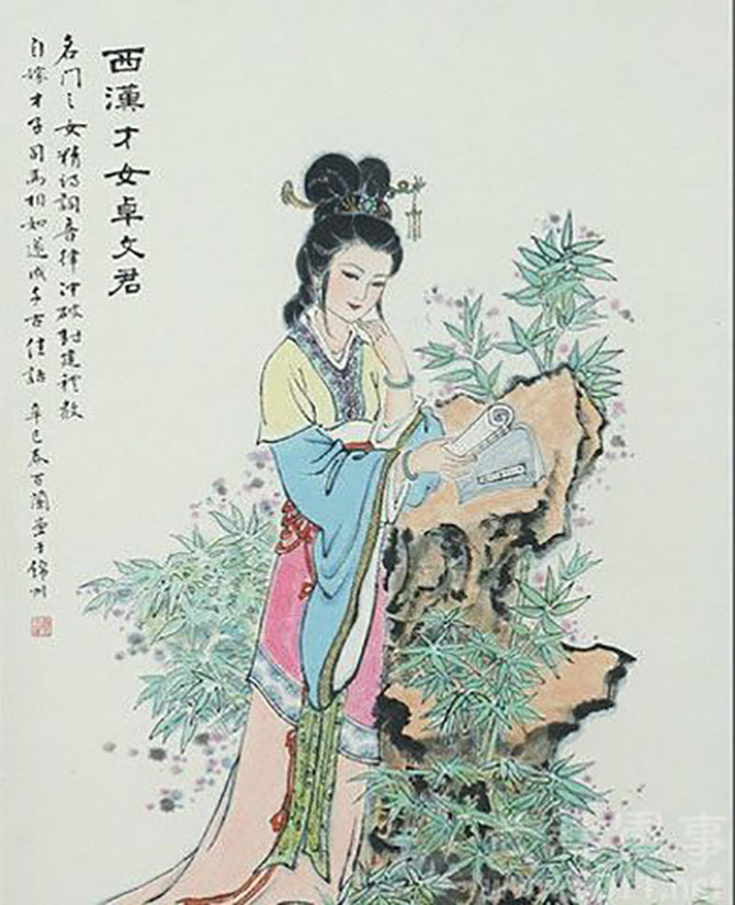 珍品 木彫 四大美女立像【楊貴妃・西施・王昭君・貂蝉】彫刻 一刀彫